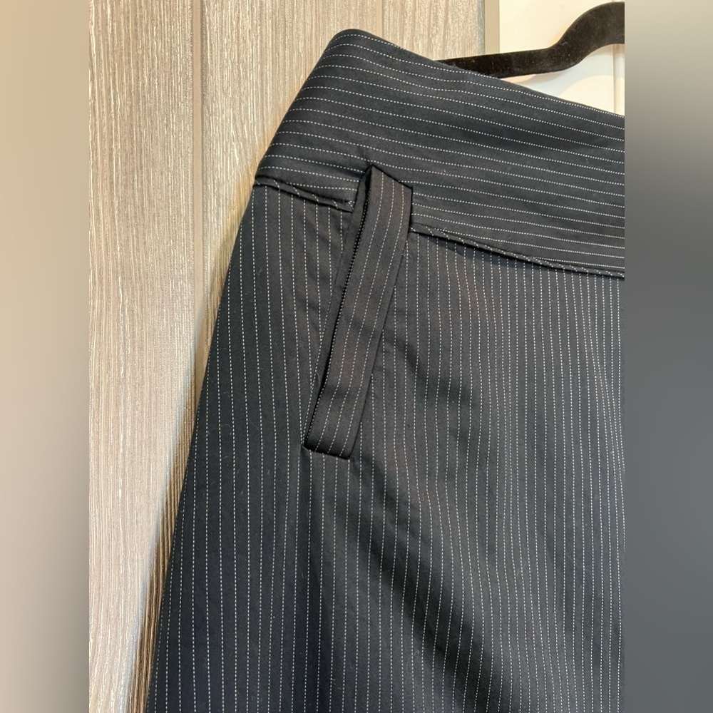 131. Merona Pinstriped Skirt with POCKETS! US 6